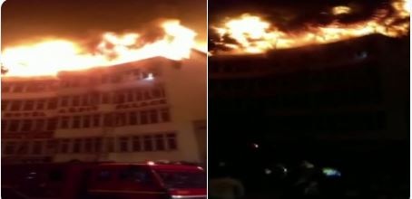 A massive fire broke out at Hotel Arpit Palace in Delhi's Karol Bagh ਕਰੋਲ ਬਾਗ ਦੇ ਹੋਟਲ ਨੂੰ ਲੱਗੀ ਅੱਗ, 2 ਦੀ ਮੌਤ 7 ਦੀ ਹਾਲਤ ਗੰਭੀਰ