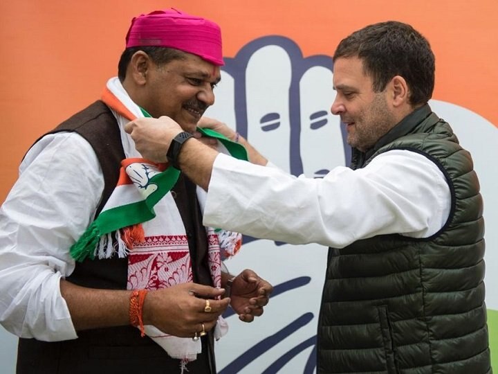 former cricketer and mp kirti azad joined congress ਮੋਦੀ ਦੀ ਵੱਡੀ ਤੋਪ ਰਾਹੁਲ ਗਾਂਧੀ ਨੇ ਸੰਭਾਲੀ