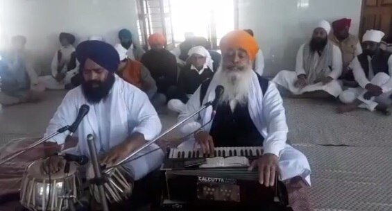 ਸ਼ਹੀਦ ਦੀ ਯਾਦ ਵਿੱਚ ਇਲਾਹੀ ਕੀਰਤਨ ਦੇ ਪ੍ਰਵਾਹ ਚੱਲੇ।