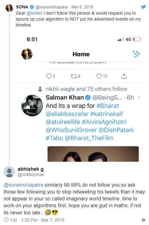 ਸਿੰਗਰ ਸੋਨਾ ਨੇ ਲਿਆ ਸਲਮਾਨ ਖ਼ਾਨ ਨਾਲ ਪੰਗਾ, ਫੈਨਸ ਨੇ ਲਾਈ ਕਲਾਸ