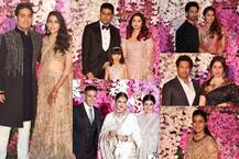 ਅੰਬਾਨੀਆਂ ਦੀ ਰਿਸੈਪਸ਼ਨ \'ਚ ਬਾਲੀਵੁੱਡ ਦਾ ਰੰਗ, ਵੇਖੋ ਤਸਵੀਰਾਂ