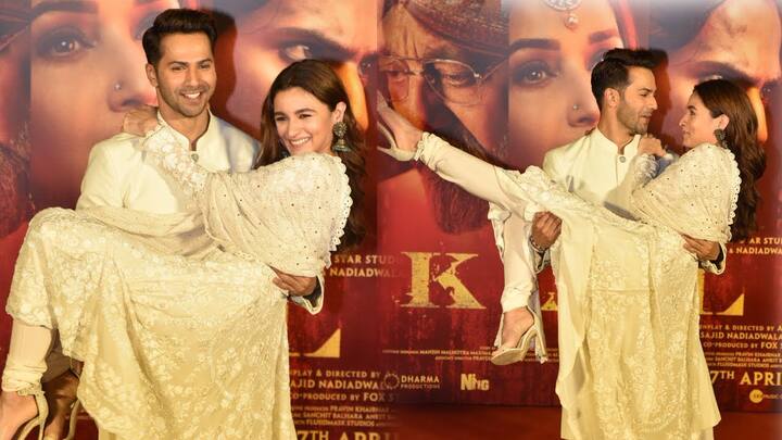 ਟੀਮ ‘ਤੇ ਮਸਤੀ ਇਸ ਕਦਰ ਛਾਈ ਸੀ ਕਿ ਆਦਿੱਤਿਆ ਤੇ ਵਰੁਣ ਕਾਰ ‘ਤੇ ਬੈਠੇ ਨਜ਼ਰ ਆਏ ਤੇ ਇਵੈਂਟ ਸ਼ੁਰੂ ਹੋਣ ਲੱਗੇ ਇੱਕ ਥਾਂ ਵਰੁਣ ਨੇ ਆਲਿਆ ਨੂੰ ਗੋਦ ‘ਚ ਚੁੱਕ ਲਿਆ।