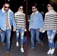 ਲੰਡਨ ਤੋਂ ਵਾਪਸ ਪਰਤੇ ਰਣਵੀਰ-ਦੀਪਿਕਾ, ਤਸਵੀਰਾਂ \'ਚ ਦੇਖੋ ਇਸ ਖ਼ੁਸ਼ੀ ਪਿਛਲਾ ਰਾਜ਼