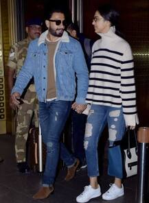 ਲੰਡਨ ਤੋਂ ਵਾਪਸ ਪਰਤੇ ਰਣਵੀਰ-ਦੀਪਿਕਾ, ਤਸਵੀਰਾਂ \'ਚ ਦੇਖੋ ਇਸ ਖ਼ੁਸ਼ੀ ਪਿਛਲਾ ਰਾਜ਼