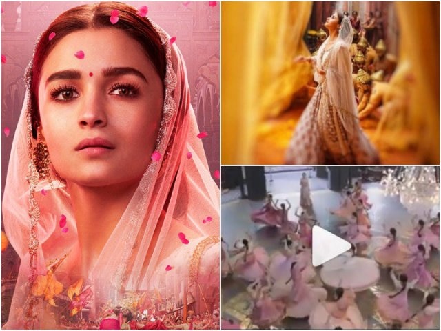 Madhuri-Alia's beauty, Varun's intense in 'Kalank' song 'Ghar More Pardesiya' ‘ਕਲੰਕ’ ਦਾ ਪਹਿਲਾ ਗਾਣਾ ਰਿਲੀਜ਼, ਨਜ਼ਰ ਆਈ ਮਾਧੁਰੀ-ਆਲਿਆ ਦੀ ਜੁਗਲਬੰਦੀ