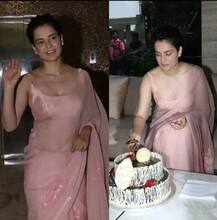 ਕੰਗਨਾ ਨੇ ਘਰ \'ਚ ਤਿਆਰ ਕੀਤੇ ਕੇਕ ਤੇ ਮੀਡੀਆ ਨਾਲ ਮਨਾਇਆ 32ਵਾਂ ਜਨਮ ਦਿਨ, ਵੇਖੋ ਤਸਵੀਰਾਂ