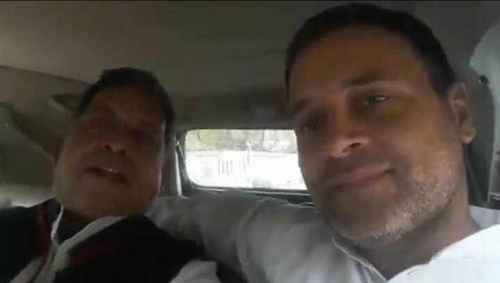 Rahul Gandhi takes injured Journalist to hospital ਰਾਹੁਲ ਗਾਂਧੀ ਦਰਿਆਦਿਲੀ! ਜ਼ਖਮੀ ਨੂੰ ਆਪਣੀ ਗੱਡੀ ‘ਚ ਪਹੁੰਚਾਇਆ ਹਸਪਤਾਲ