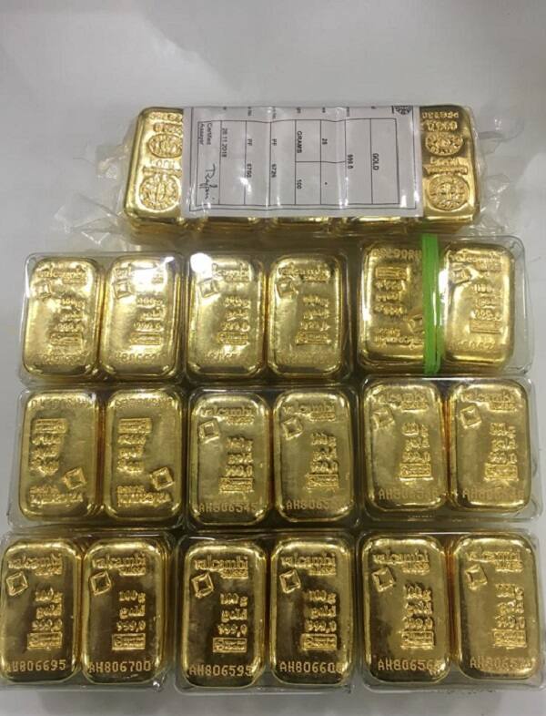 135 ਕਿਲੋ ਸੋਨੇ ਨਾਲ ਸੱਤ ਲੋਕ ਗ੍ਰਿਫ਼ਤਾਰ, ਖ਼ੁਫੀਆ ਸੂਚਨਾ ਦੇ ਆਧਾਰ ‘ਤੇ ਕੀਤੀ ਸੀ ਕਾਰਵਾਈ