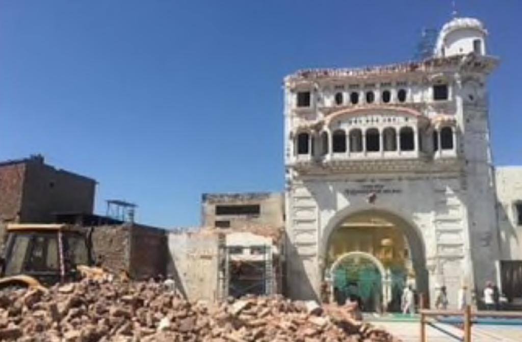 ਦਰਬਾਰ ਸਾਹਿਬ ਦੀ ਦਰਸ਼ਨੀ ਡਿਓਢੀ ਢਾਹੁਣ ਵਾਲਿਆਂ 'ਤੇ ਹੋਵੇਗੀ ਪੁਲਿਸ ਕਾਰਵਾਈ police case will be registered in tarantaran gurdwara deodhi demolishing act ਦਰਬਾਰ ਸਾਹਿਬ ਦੀ ਦਰਸ਼ਨੀ ਡਿਓਢੀ ਢਾਹੁਣ ਵਾਲਿਆਂ 'ਤੇ ਹੋਵੇਗੀ ਪੁਲਿਸ ਕਾਰਵਾਈ