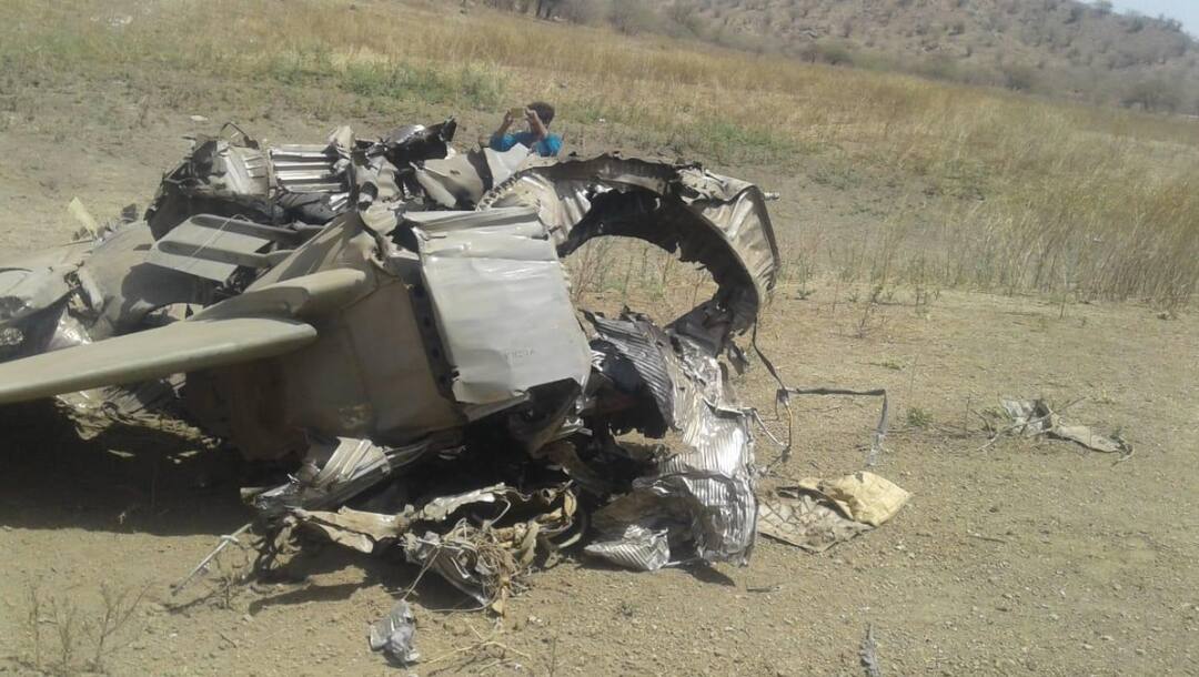 ਭਾਰਤੀ ਫੌਜ ਦਾ ਇੱਕ ਹੋਰ ਲੜਾਕੂ ਜਹਾਜ਼ ਡਿੱਗਿਆ mig 27 of indian air force crashed in jodhpur ਭਾਰਤੀ ਫੌਜ ਦਾ ਇੱਕ ਹੋਰ ਲੜਾਕੂ ਜਹਾਜ਼ ਡਿੱਗਿਆ