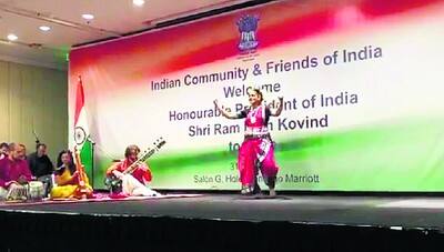 kathak dance on mool mantra ਰਾਸ਼ਟਰਪਤੀ ਦੀ ਹਾਜ਼ਰੀ 'ਚ 'ਮੂਲ ਮੰਤਰ' ’ਤੇ ਕੱਥਕ, ਸਿੱਖਾਂ 'ਚ ਰੋਸ