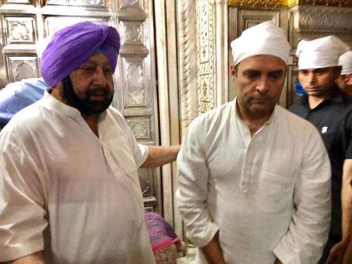 ਰਾਹੁਲ ਗਾਂਧੀ ਰਾਤ ਸਮੇਂ ਹੀ ਦਰਬਾਰ ਸਾਹਿਬ ਨਤਮਸਤਕ ਹੋਣ ਲਈ ਪਹੁੰਚੇ।