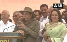 ਚੋਣ ਪਿੜ \'ਚ ਉੱਤਰ ਧਰਮਿੰਦਰ ਨੇ ਦੱਸਿਆ ਹੇਮਾ ਵੱਲੋਂ ਕਣਕ ਵੱਢਣ ਦਾ ਰਾਜ਼