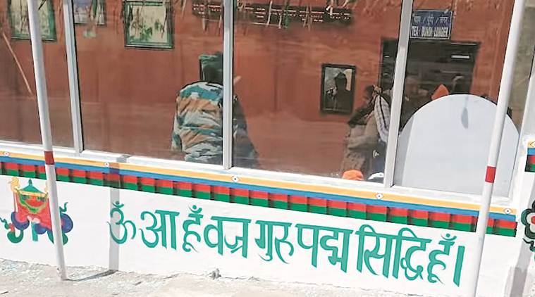 ਲੇਹ ਗੁਰਦੁਆਰੇ ਦੀਆਂ ਕੰਧਾਂ ‘ਤੇ ਲਿਖੇ ਬੁੱਧ ਧਰਮ ਦੇ ਸਲੋਗਨ, ਇਤਰਾਜ਼ ਮਗਰੋਂ ਆਰਮੀ ਨੇ ਮੁੜ ਕੀਤਾ ਰੰਗ