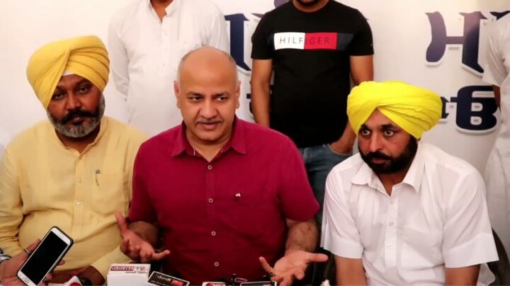 manish sisodia lop harpal cheema bhagwant mann in sangrur on aap election campaign  ਲੋਕ ਸਭਾ ਸੀਟਾਂ ਜਿੱਤਣ ਲਈ ਸਿਸੋਦੀਆ ਦਾ ਗੁਰਮੰਤਰ ਵਰਤੇਗੀ 'ਆਪ'