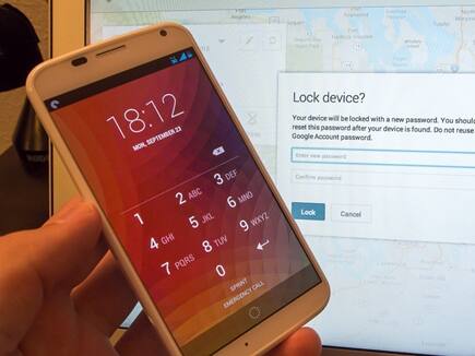 ਗੂਗਲ ਆਈ ਤੋਂ ਸਾਈਨ ਇਨ ਕਰੋ। ਉਸੇ ਆਈਡੀ ਦਾ ਇਸਤੇਮਾਲ ਕਰੋ ਜੋ ਫੋਨ ਵਿੱਚ ਦਿੱਤੀ ਸੀ।