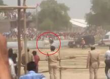 ਰੈਲੀ \'ਚ ਸਾਨ੍ਹ ਦਾ ਘੜਮੱਸ, ਭੂਤਰੇ ਢੱਠੇ ਨੇ ਅੱਧਾ ਘੰਟਾ ਨਹੀਂ ਉੱਤਰਣ ਦਿੱਤਾ ਹੈਲੀਕਾਪਟਰ