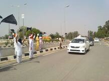 ਹਰਸਿਮਰਤ ਬਾਦਲ ਲਈ ਮੁਸੀਬਤ ਬਣੀਆਂ ਕਾਲੀਆਂ ਝੰਡੀਆਂ