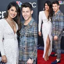 ਪਤੀ ਨਿੱਕ ਜੋਨਸ ਨਾਲ ਰੈੱਡ ਕਾਰਪਟ ‘ਤੇ ਉੱਤਰੀ ਪ੍ਰਿਅੰਕਾ