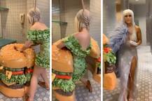 ਮੇਟ ਗਾਲਾ ‘ਚ ਬਰਗਰ ਬਣੀ ਨਜ਼ਰ ਆਈ ਹਸੀਨਾ, ਤਸਵੀਰਾਂ ਨੇ ਬੇਹੱਦ ਦਿਲਚਸਪ