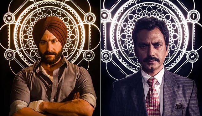 Sartaj Singh and Ganesh Gaitonde look intense on the new posters of Sacred Games 2 ‘Sacred Games’ ਦੇ ਦੂਜੇ ਸੀਜ਼ਨ 'ਚ ਸਰਤਾਜ ਤੇ ਗਣੇਸ਼ ਦਾ ਵੱਖਰਾ ਅੰਦਾਜ਼