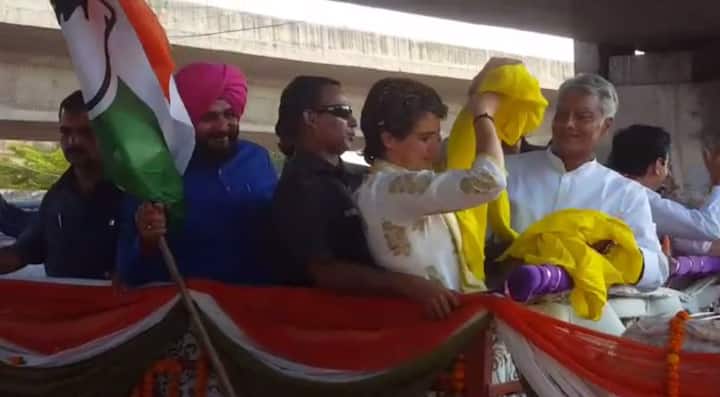 ਪ੍ਰਿਅੰਕਾ ਨੇ ਆਪਣੇ ਭਾਸ਼ਣ ਵਿੱਚ ਪੰਜਾਬ ਦੇ ਮੁੱਖ ਮੁੱਦਿਆਂ ਬਾਰੇ ਗੱਲ ਕੀਤੀ। ਇਨ੍ਹਾਂ ਵਿੱਚ ਕਰਜ਼ਾ, ਕਿਸਾਨ ਖ਼ੁਦਕੁਸ਼ੀਆਂ, ਬੇਅਦਬੀ ਕਾਂਡ, ਨਸ਼ੇ ਤੇ ਮਾਫੀਆ ਸ਼ਾਮਲ ਸਨ। 