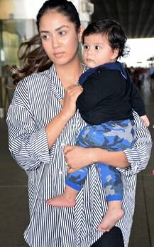 ‘ਕਬੀਰ ਸਿੰਘ’ ਨੇ ਪਤਨੀ ਮੀਰਾ, ਧੀ ਮੀਸ਼ਾ ਤੇ ਬੇਟੇ ਜ਼ੈਨ ਨਾਲ ਮਾਰੀ ਉਡਾਰੀ