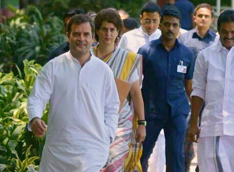 rahul and priyanka gandhi claims party senior leadership responsible for the loss  ਸੀਨੀਅਰ ਲੀਡਰਾਂ ਦੇ ਪੁੱਤਰ ਮੋਹ ਨੇ ਲਵਾਈ ਕਾਂਗਰਸ ਦੀ ਪਿੱਠ!