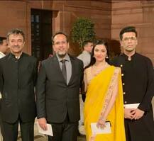 ਮੋਦੀ ਦੇ ਸਹੁੰ ਚੁੱਕ ਸਮਾਗਮ \'ਚ ਬਾਲੀਵੁੱਡ ਦਾ ਤੜਕਾ, ਗਰਮੀ ‘ਚ ਸੈਲਫੀਆਂ ਕਲਿੱਕ