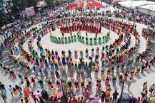 600 ਆਂਗਨਵਾੜੀ ਬੀਬੀਆਂ ਨੇ ਸ਼ਿਮਲਾ \'ਚ ਪਾਈ ਨਾਟੀ, ਵੇਖੋ ਖ਼ੂਬਸੂਰਤ ਤਸਵੀਰਾਂ