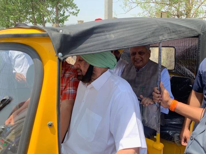 ਪਰ ਅੱਜ ਉਹ ਆਟੋ ਰਿਕਸ਼ੇ ਵਿੱਚ ਬੈਠੇ ਦਿਖਾਈ ਦਿੱਤੇ।