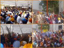 ਆਪ੍ਰੇਸ਼ਨ ਬਲੂ ਸਟਾਰ ਦੀ 35ਵੀਂ ਬਰਸੀ ਮੌਕੇ ਝੜਪ, \'ਖਾਲਿਸਤਾਨ ਜ਼ਿੰਦਾਬਾਦ\' ਦੇ ਨਾਅਰੇ