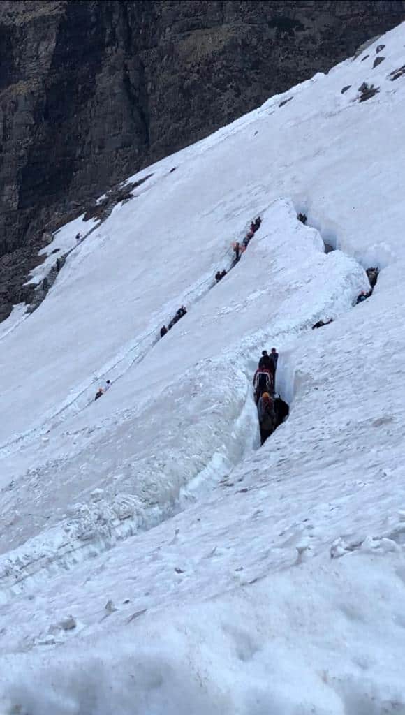 ਹੁਣ ਤਕ 42 ਹਜ਼ਾਰ ਤੋਂ ਵੱਧ ਸ਼ਰਧਾਲੂ ਗੁਰਦੁਆਰਾ ਸਾਹਿਬ ਦੇ ਦਰਸ਼ਨ ਕਰ ਚੁੱਕੇ ਹਨ। ਇਸ ਵਾਰ ਸਰੋਵਰ ਬਰਫ਼ ਨਾਲ ਭਰਿਆ ਹੈ ਪਰ ਸੰਗਤ ਸਰੋਵਰ ਵਿੱਚ ਇਸ਼ਨਾਨ ਜ਼ਰੂਰ ਕਰਦੀ ਹੈ। 