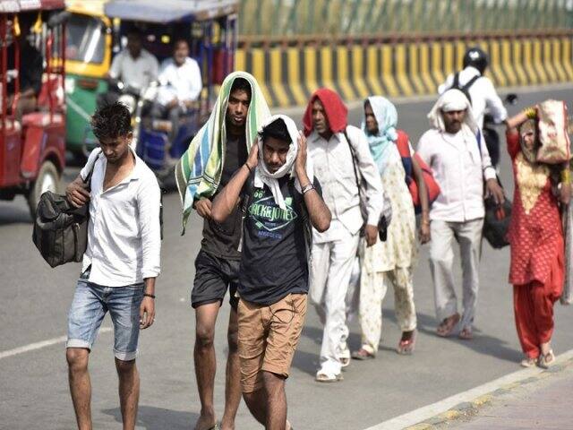 heatwaves in Uttar Pardesh ਆਸਮਾਨ ਤੋਂ ਵਰ੍ਹ ਰਹੀ ਅੱਗ, ਤਾਪਮਾਨ ਨੇ ਤੋੜਿਆ 40 ਸਾਲ ਦਾ ਰਿਕਾਰਡ