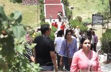 ਗਰਮੀ ਦੇ ਕਹਿਰ ਤੋਂ ਬਚਣ ਲਈ ਸੈਲਾਨੀਆਂ ਨੇ ਲਾਏ ਧਰਮਸ਼ਾਲਾ ਡੇਰੇ