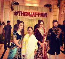 ਨੁਰਸਤ ਦੀ ਰਿਸੈਪਸ਼ਨ ‘ਚ ਪਹੁੰਚੀ ਮਮਤਾ, ਵੇਖੋ ਖੂਬਸੂਰਤ ਤਸਵੀਰਾਂ