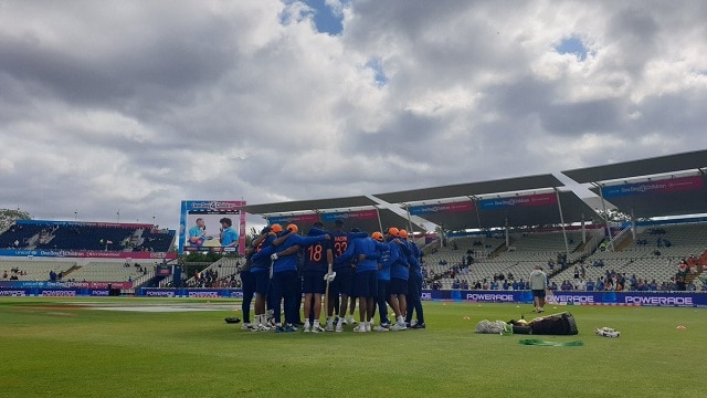 Rain Expected to Play Spoilsport for India vs New Zealand World Cup 2019 Semifinal ਮੈਨਚੈਸਟਰ 'ਚ ਦੋ ਦਿਨ ਪੈ ਸਕਦਾ ਮੀਂਹ, ਟੀਮ ਇੰਡੀਆ ਤਾਂ ਵੀ ਫਾਈਨਲ ਦੀ ਦਾਅਵੇਦਾਰ