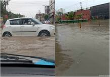 ਪੰਜਾਬ ਦੇ ਕਈ ਇਲਾਕਿਆਂ \'ਚ ਬਾਰਸ਼ ਨੇ ਕੱਢੇ ਵੱਟ, ਵੇਖੋ ਤਸਵੀਰਾਂ