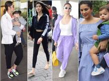 ਤਿੰਨ ਬੱਚਿਆਂ ਨਾਲ ਨਜ਼ਰ ਆਈ ਸੰਨੀ ਲਿਓਨ, ਏਅਰਪੋਰਟ \'ਤੇ ਚਮਕੇ ਸਿਤਾਰੇ