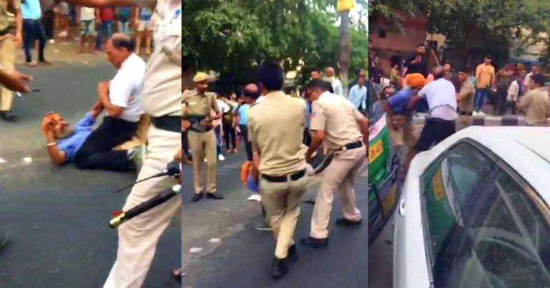 2 Cops Dismissed After Probe In Delhis Mukherjee Nagar Incident ਸਿੱਖ ਡਰਾਈਵਰ ਨਾਲ ਕੁੱਟਮਾਰ ਕੇਸ 'ਚ ਪੁਲਿਸ ਵਾਲੇ ਬਰਖ਼ਾਸਤ