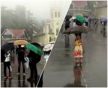 ਸ਼ਿਮਲਾ \'ਚ ਮੌਸਮ ਨੇ ਬਦਲਿਆ ਮਿਜਾਜ਼, ਸੈਲਾਨੀਆਂ ਨੂੰ ਆਇਆ ਰਾਸ