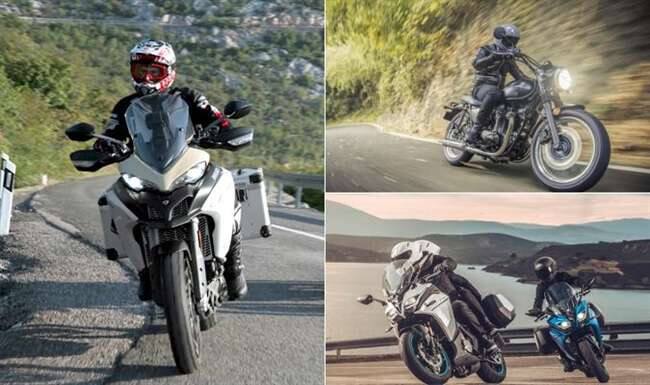 ਇਨ੍ਹਾਂ ਬਾਈਕਸ ‘ਚ Kawasaki W800, CFMoto 650GT ਤੇ Ducati Multistrada 1260 Enduro ਸ਼ਾਮਲ ਹਨ ਜਿਨ੍ਹਾਂ ਦੀ ਕੀਮਤ ਤੇ ਖਾਸੀਅਤ ਬਾਰੇ ਅੱਗੇ ਪੜ੍ਹੋ।