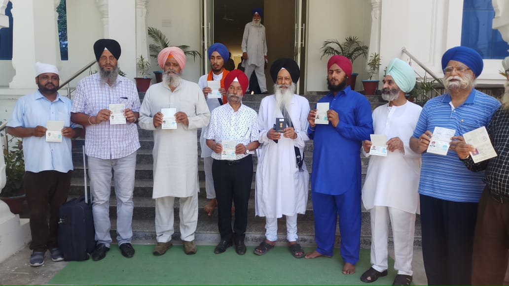 ਕੌਮਾਂਤਰੀ ਨਗਰ ਕੀਰਤਨ ਲਈ ਸੰਗਤਾਂ ਨੂੰ ਸੌਂਪੇ ਪਾਸਪੋਰਟ
