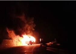 ਅੰਮ੍ਰਿਤਸਰ ਤੋਂ ਦਿੱਲੀ ਜਾਂਦੇ ਕਾਰ ਸਵਾਰ ਨੂੰ ਜਿਊਂਦਾ ਸਾੜਿਆ