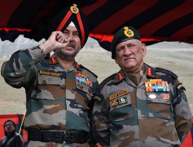 ਪਾਕਿਸਤਾਨ ਨੇ ਸਰਹੱਦ 'ਤੇ ਭੇਜੇ ਜੰਗੀ ਜਹਾਜ਼, ਭਾਰਤੀ ਫੌਜ ਦਾ ਤਿੱਖਾ ਜਵਾਬ Movement of troops along LoC precautionary: Army chief ਪਾਕਿਸਤਾਨ ਨੇ ਸਰਹੱਦ 'ਤੇ ਭੇਜੇ ਜੰਗੀ ਜਹਾਜ਼, ਭਾਰਤੀ ਫੌਜ ਦਾ ਤਿੱਖਾ ਜਵਾਬ