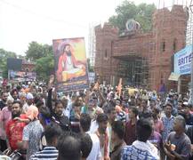 ਪੰਜਾਬ \'ਚ ਕਈ ਥਾਈਂ ਹਿੰਸਾ, ਪੁਲਿਸ ਵੱਲੋਂ ਹਵਾਈ ਫਾਇਰ, ਆਵਾਜਾਈ ਠੱਪ