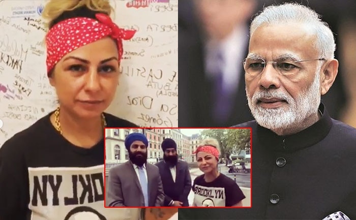 Hard Kaur shares video slamming Modi Shah Twitter suspends account ਮੋਦੀ ਤੇ ਸ਼ਾਹ ਖ਼ਿਲਾਫ਼ ਡਟੀ ਹਾਰਡ ਕੌਰ 'ਤੇ ਵੱਡਾ ਐਕਸ਼ਨ