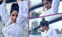 ਚਿੱਟੀ ਪੌਸ਼ਾਕ ‘ਚ ਹਿਨਾ ਖ਼ਾਨ ਦੀਆਂ ਦਿਲਕਸ਼ ਅਦਾਵਾਂ, ਤਸਵੀਰਾਂ ਵੇਖ ਫੈਨਸ ਹੋਏ ਖੁਸ਼