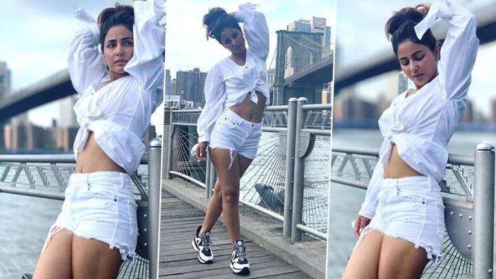 ਹਿਨਾ ਸੱਭਿਆਚਾਰਕ ਤੇ ਵੈਸਟਰਨ ਡ੍ਰੈਸ ਦੋਵਾਂ ‘ਚ ਬੇਹੱਦ ਖੂਬਸੂਰਤ ਲੱਗਦੀ ਹੈ। ਇਹ ਤਸਵੀਰਾਂ ਉਸ ਦੀ ਨਿਊਯਾਰਕ ‘ਚ ਹੋਈ ਇੰਡੀਆ ਪਰੇਡ ‘ਚ ਸ਼ਾਮਲ ਹੋਣ ਮੌਕੇ ਦੀਆਂ ਹਨ।