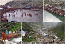 ਹਿਮਾਚਲ \'ਚ ਪੁਲ ਵਹਿਣ ਕਾਰਨ ਫਸੇ ਸੈਂਕੜੇ ਵਾਹਨ, ਮਣੀਮਹੇਸ਼ ਯਾਤਰਾ ਬਹਾਲ